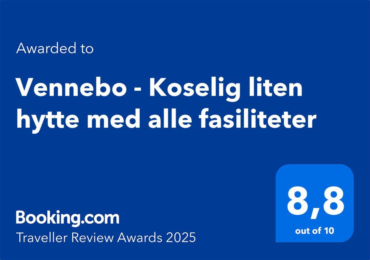 Vennebo - Koselig Liten Hytte Med Alle Fasiliteter Al Bagian luar foto